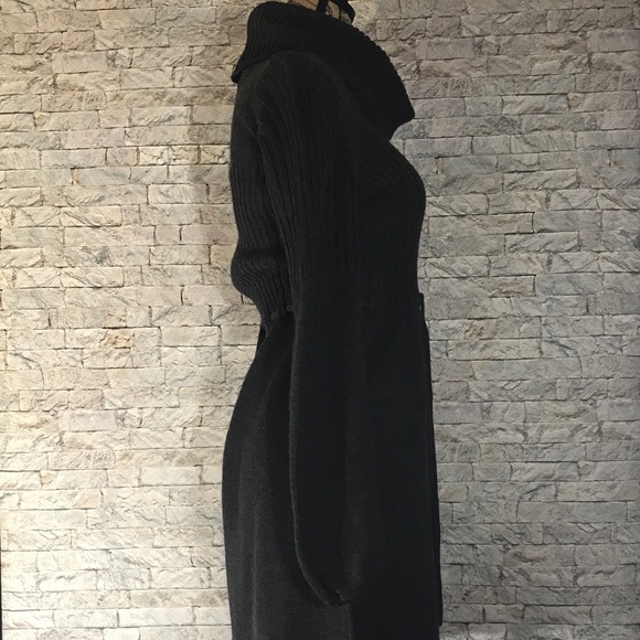 CALVIN KLEIN | Cowl Neck Dress | Gray | Small - Picture 2 of 7